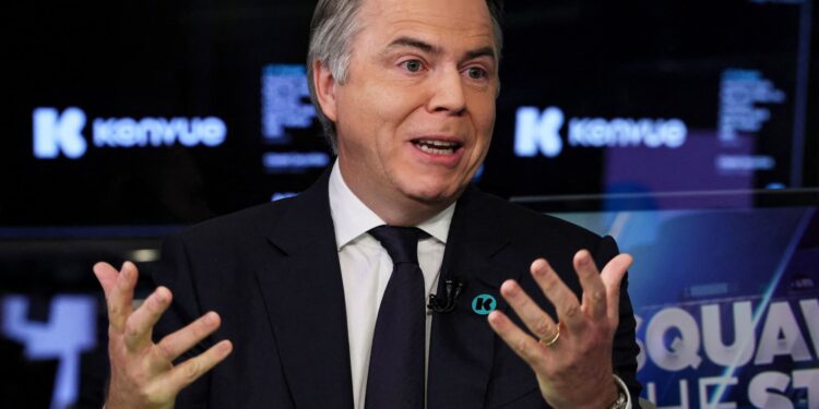 Kenvue CEO says consumers are spending on brand-name health products even as they pull back in other areas