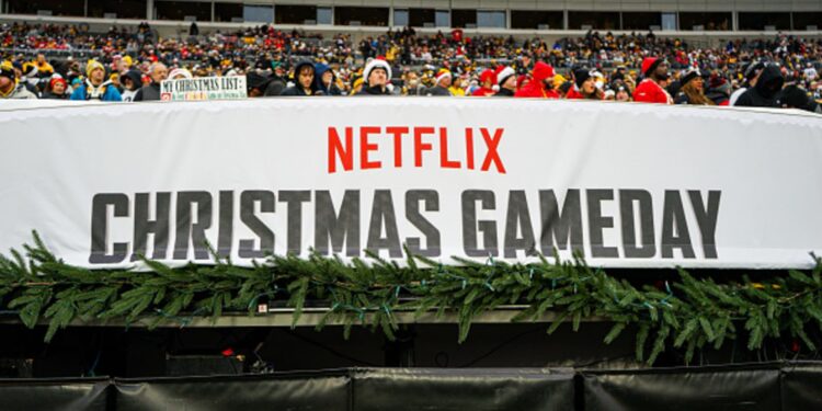 Netflix sets streaming record with Christmas Day NFL games