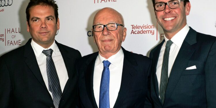 When Rupert Murdoch dies, James Murdoch says he may move to rein in Fox News