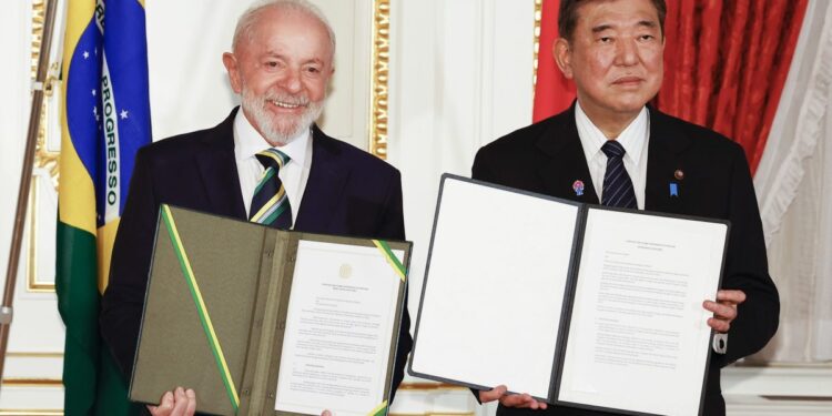 Brazilian President Lula swipes at new 25% auto tariffs, saying Trump is president only of the U.S. not the world