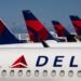 Delta Air Lines slashes earnings outlook on weaker U.S. demand, sending shares lower Delta Air Lines slashes earnings outlook on weaker U.S. demand, sending shares lower