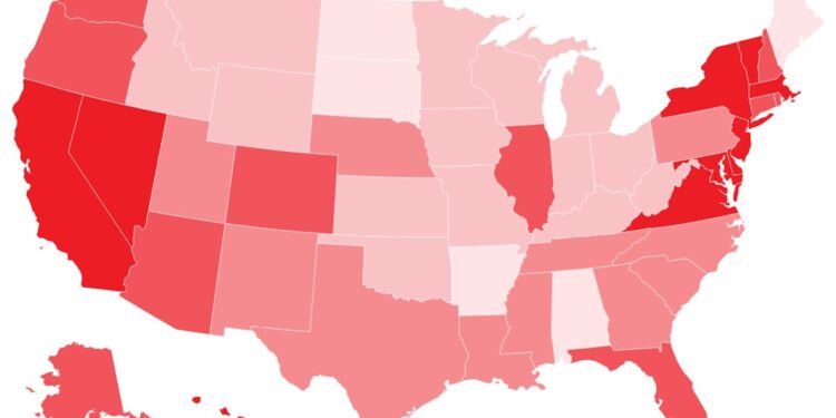Americans spend an entire week’s worth of pay on rent every month—and in some cities, a full two weeks of income is just going to housing