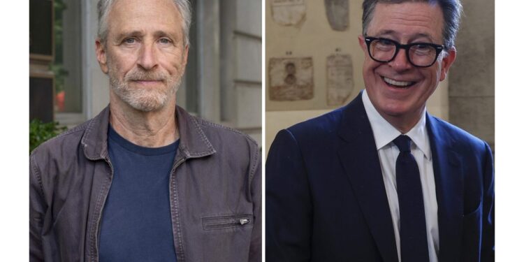 Stephen Colbert and Jon Stewart are angry about their parent company Paramount’s million Trump settlement—a ‘big fat bribe’ Stephen Colbert and Jon Stewart are angry about their parent company Paramount’s million Trump settlement—a ‘big fat bribe’