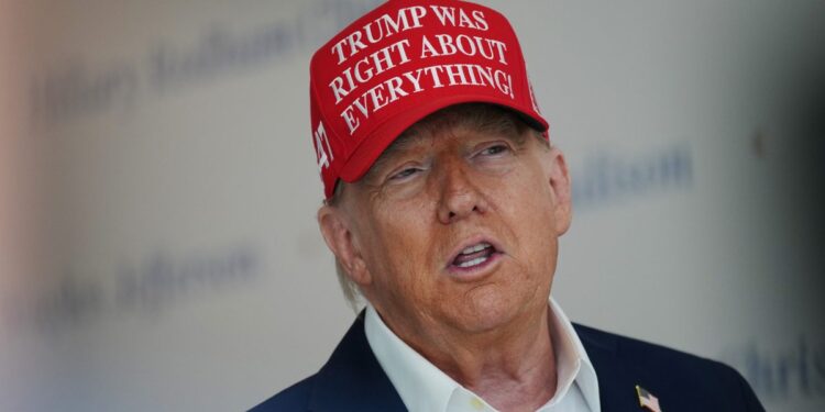 Trump says Intel agreed to give the government 10% of the chipmaker. ‘We do a lot of deals like that. I’ll do more of them’