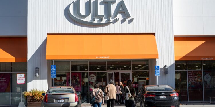 Ulta shares pop as beauty retailer hikes sales and earnings outlook for second straight quarter Ulta shares pop as beauty retailer hikes sales and earnings outlook for second straight quarter