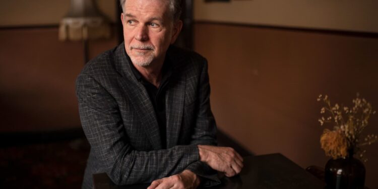 Netflix stock sinks after streamer reiterates guidance, says Reed Hastings to exit board