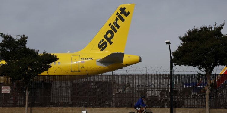Trump says ‘maybe’ government should help struggling Spirit Airlines