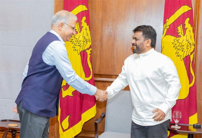 President and Indian envoy discuss strengthening ties, fishing disputes, and energy cooperation
