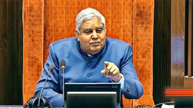 Indias Vice President Dhankar resigns citing health concerns Indias Vice President Dhankar resigns citing health concerns
