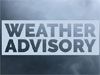 Advisory issued for heavy rainfall in parts of the country