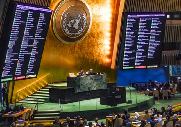 UN General Assembly adopts resolution calling for immediate humanitarian truce in Gaza