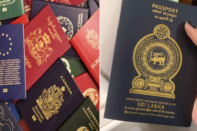 Sri Lankan passport drops to 98th in global rankings