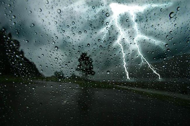 Thundershowers expected in five provinces after 2pm