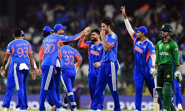T20 World Cup: India thrash Pakistan by 61 runs at RPS T20 World Cup: India thrash Pakistan by 61 runs at RPS