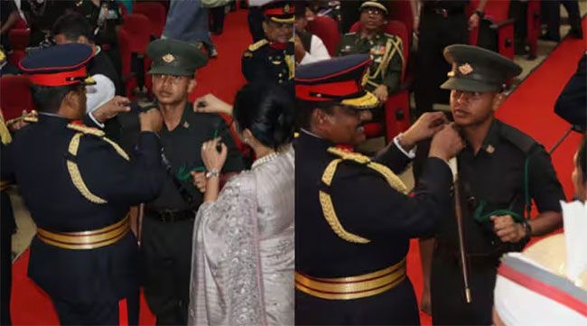 Sri Lanka Army Chief reconnects with alma mater at IMA passing out parade Sri Lanka Army Chief reconnects with alma mater at IMA passing out parade