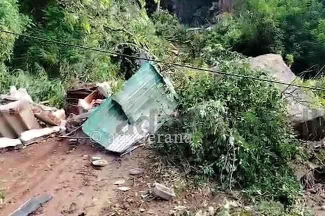 Landslide in Pahala Kadugannawa not a risk to wider region – NBRO