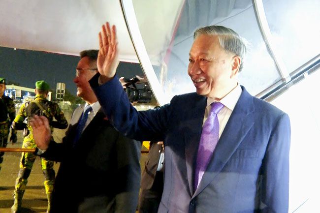 Vietnamese President T Lm concludes state visit to Sri Lanka