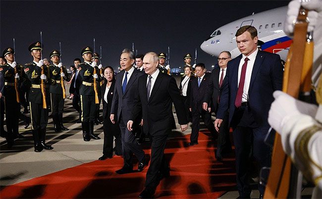 Putin arrives in Beijing as China, Russia boost ties amid Iran war