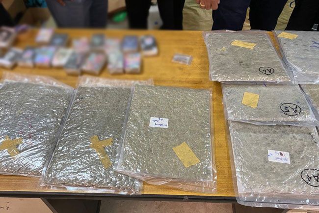 Three arrested at BIA for attempting to smuggle Kush and Hashish