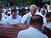 Remains of late State Minister Sanath Nishantha lie in state Remains of late State Minister Sanath Nishantha lie in state