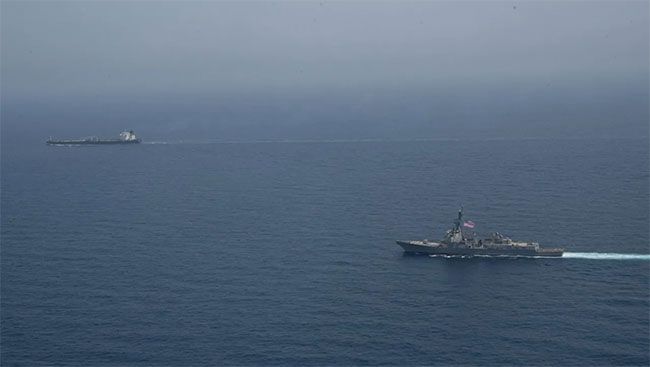 Cargo ship attacked off Iran approaching Strait of Hormuz