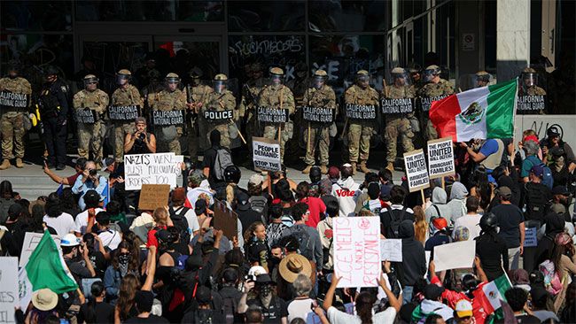 Trump sends another 2,000 National Guards and 700 Marines to LA on fourth day of unrest Trump sends another 2,000 National Guards and 700 Marines to LA on fourth day of unrest