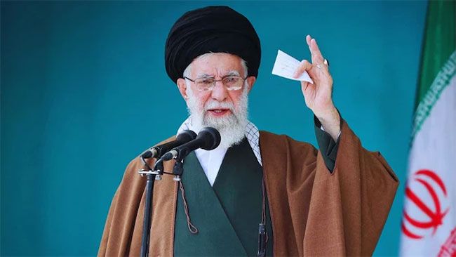 Irans supreme leader, in public statement, says Iran achieved victory over Israel