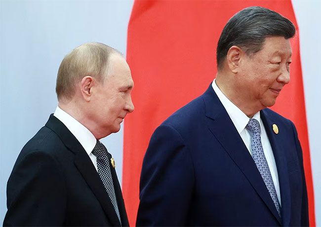 Chinas Xi, Russias Putin share vision for new global order at security forum Chinas Xi, Russias Putin share vision for new global order at security forum