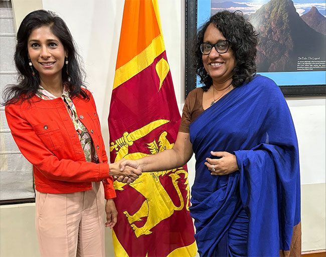 IMF First Deputy Managing Director calls on PM Harini in Colombo IMF First Deputy Managing Director calls on PM Harini in Colombo
