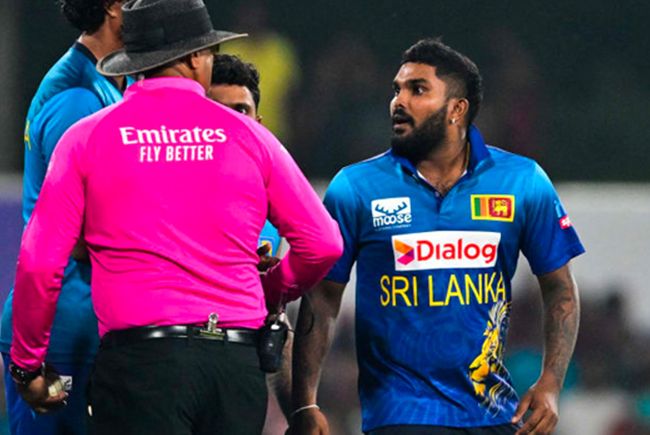 Wanindu Hasaranga suspended for two matches, fined Wanindu Hasaranga suspended for two matches, fined