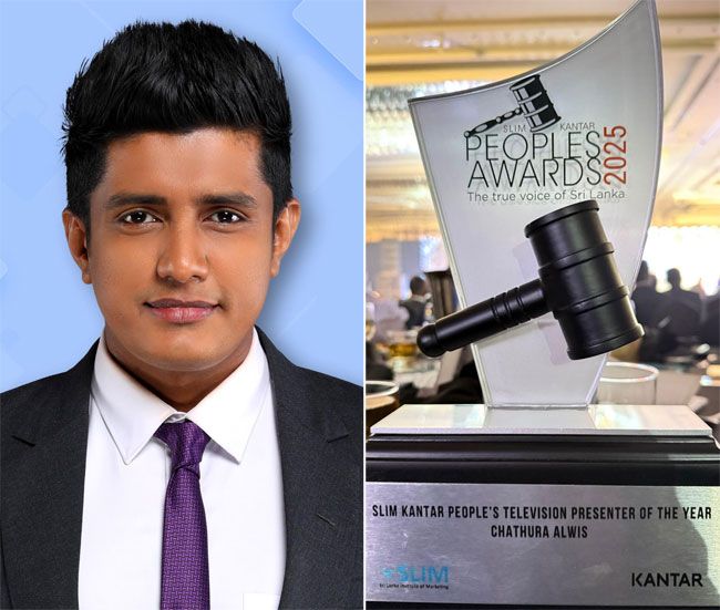 Chatura Alwis wins Peoples TV Presenter of the Year Award for 8th consecutive year Chatura Alwis wins Peoples TV Presenter of the Year Award for 8th consecutive year