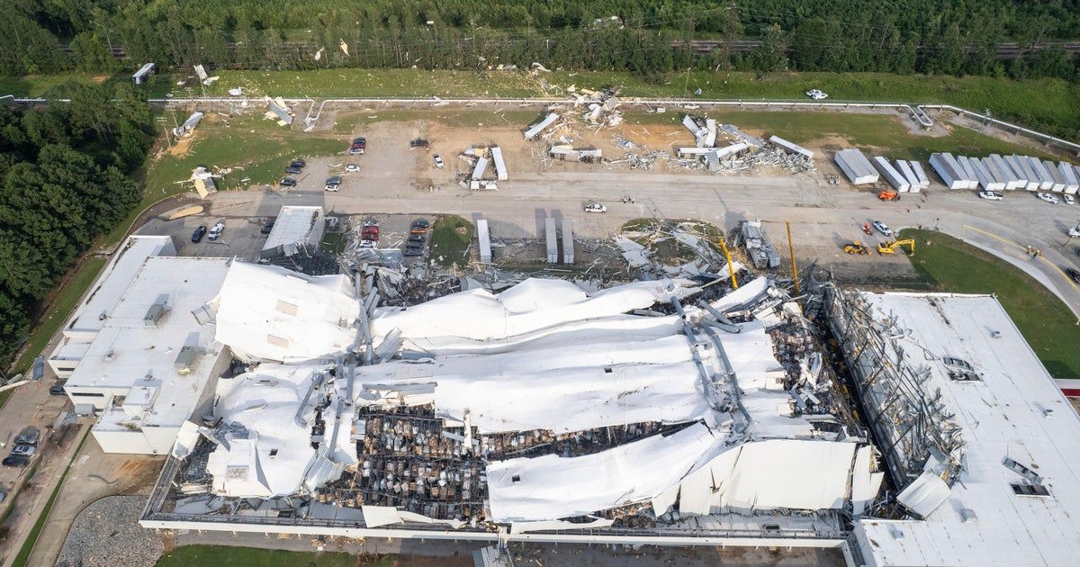 Tornado damages Pfizer plant in North Carolina, will