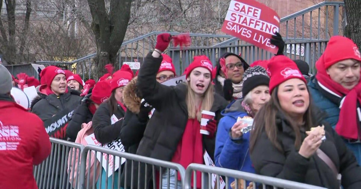 Nurses strike begins in New York City as thousands walk off jobs at major hospitals
