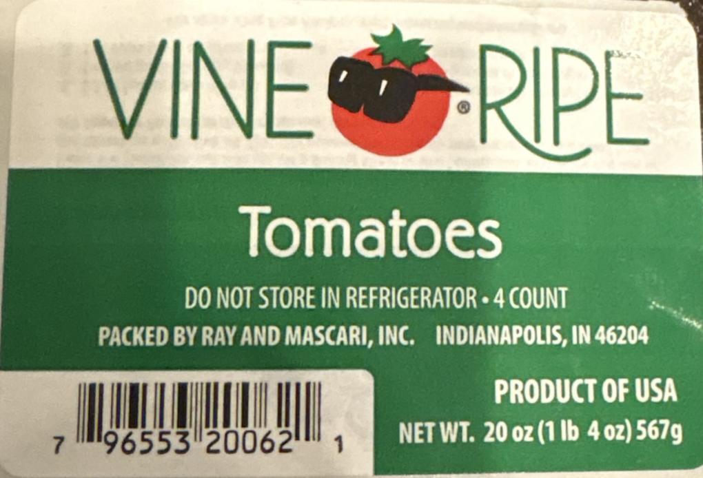 Tomatoes recalled in 14 states due to salmonella risk, FDA says 1 vice-ripe.jpg