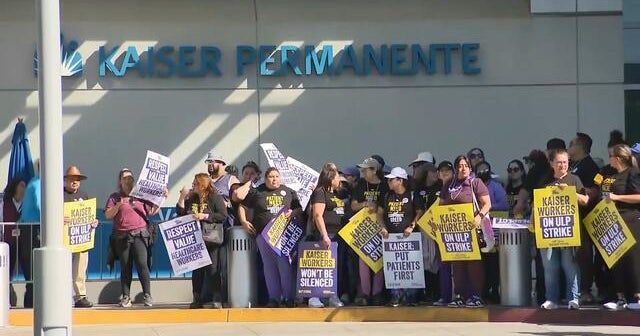 Kaiser Permanente workers on strike in 5 states and Washington, D.C.