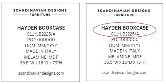 Bookcase is recalled after child dies in tip-over incident 2 hayden-label.jpg