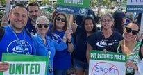 More big strikes loom, with thousands of health care and casino workers set to walk off the job
