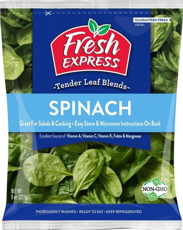 Publix Spinach and Fresh Express Spinach recalled due to listeria fears 1 fresh-express-spinach-front.jpg