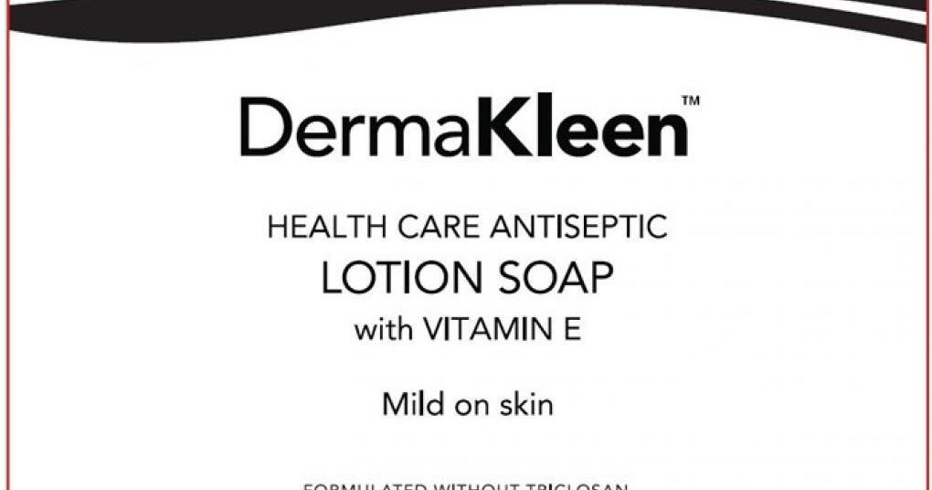 Skin-cleansing soaps, foams, lotion recalled over possible