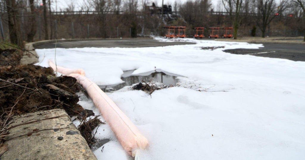 Firefighters grapple with risks from foam laced with toxic
