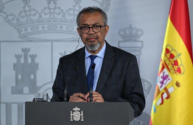 WHO chief says 1 Spanish PM Sanchez, WHO chief Ghebreyesus discuss hantavirus situation in Madrid