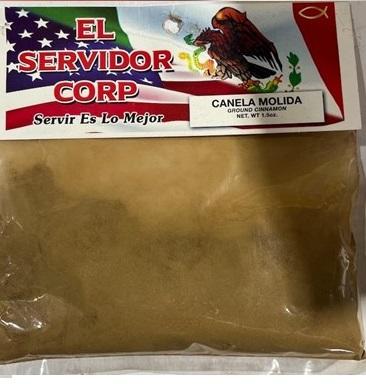More cinnamon recalled after tests find elevated levels of lead 3 elservidorcorpgroundcinnamon.jpg