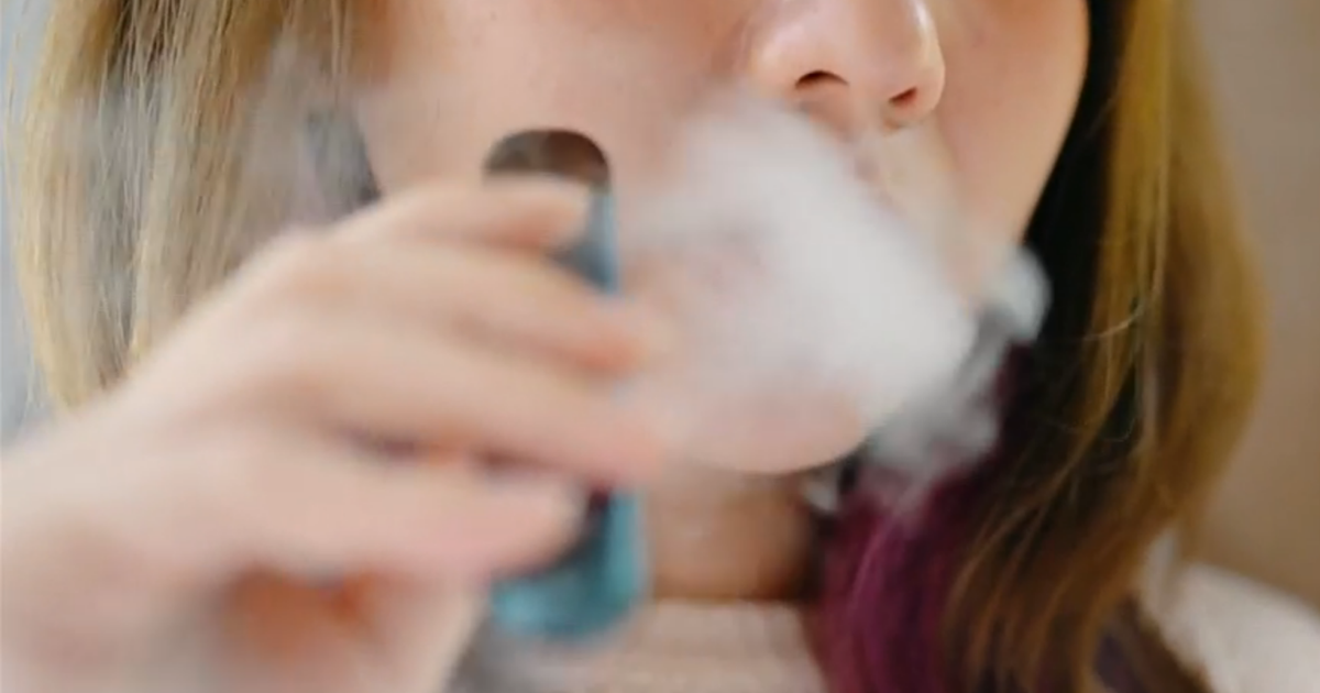 About 1 in 10 young adults are vaping regularly, CDC report finds