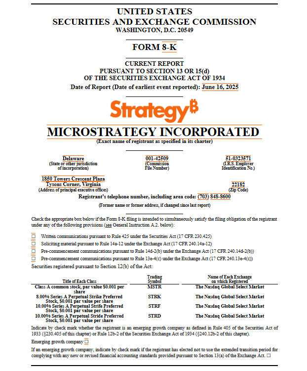 War Worries, Bitcoin Gains: Strategy Adds $1 Billion To Treasury 2 0354bf27 A 29806a