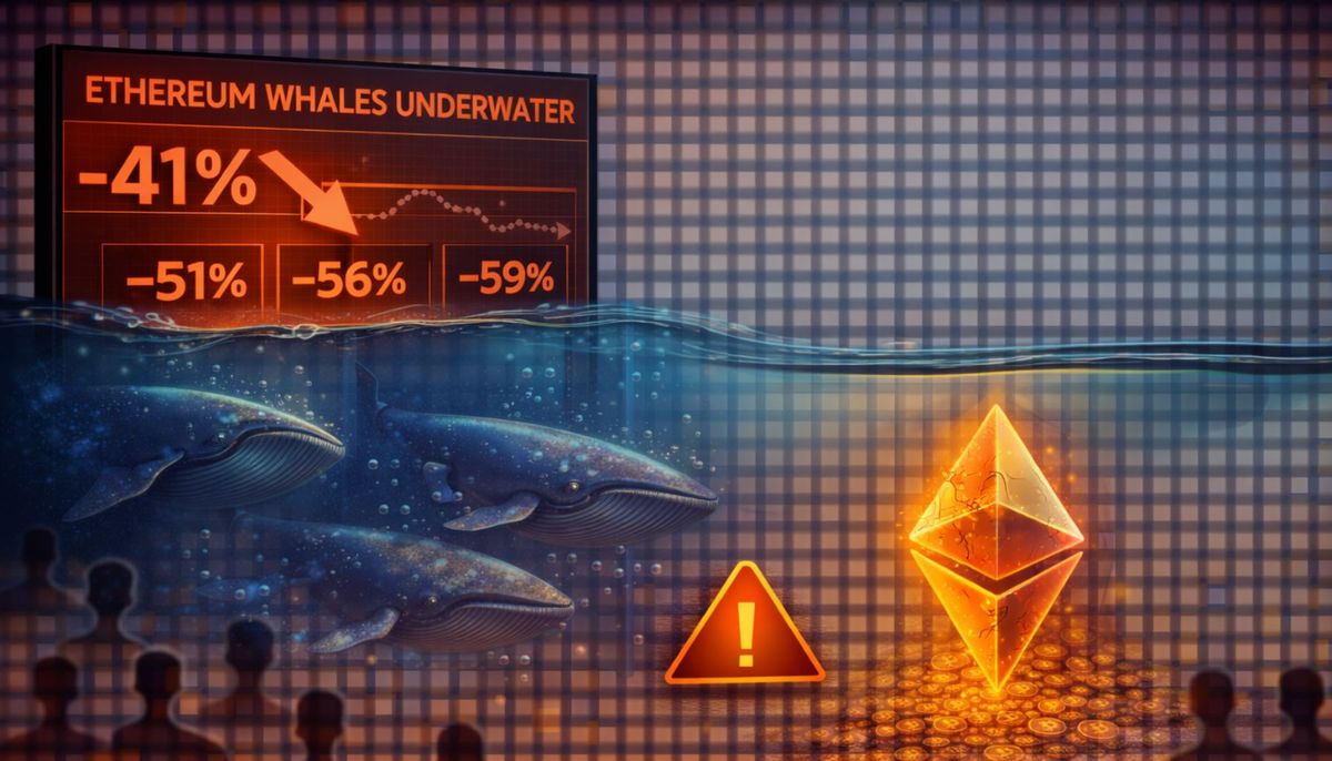 Every Ethereum Whale Cohort Now Underwater: ETH Capitulation Marking The Final Bottom? | Bitcoinist.com