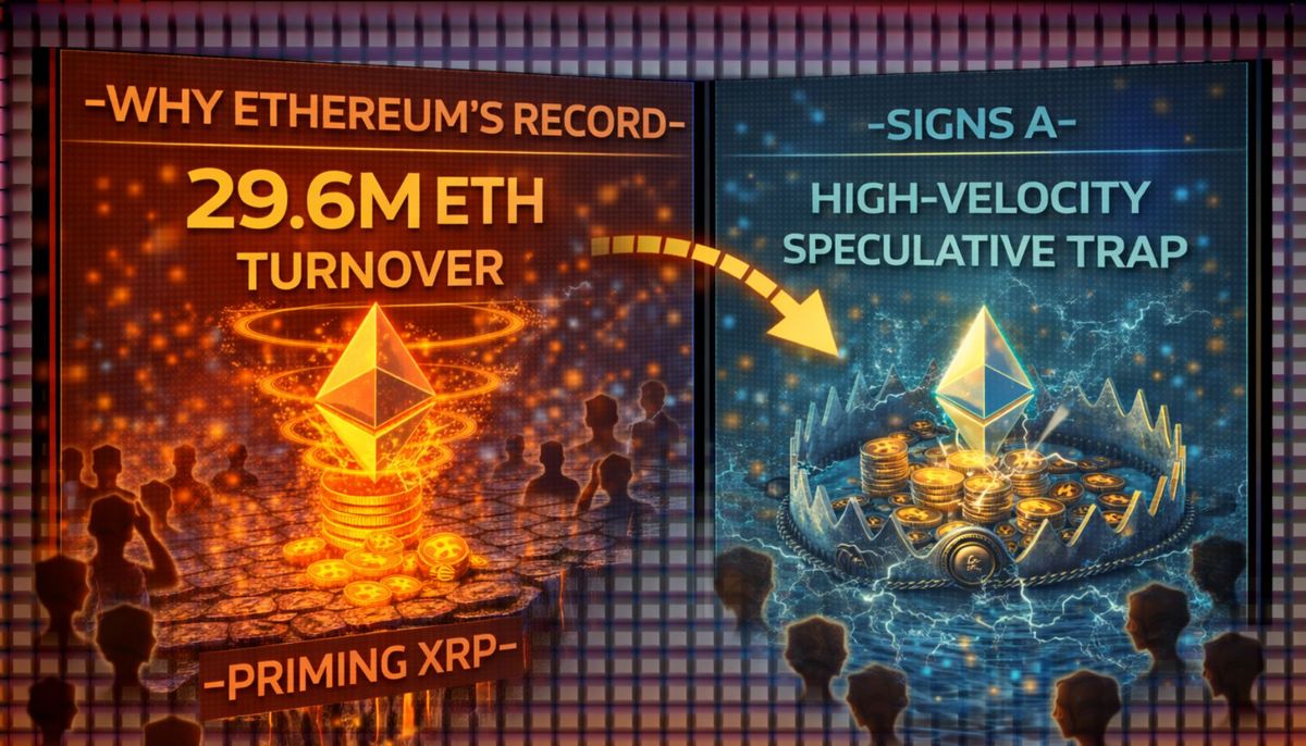 Why Ethereum’s Record 29.6M ETH Turnover Signals A High-Velocity Speculative Trap | Bitcoinist.com