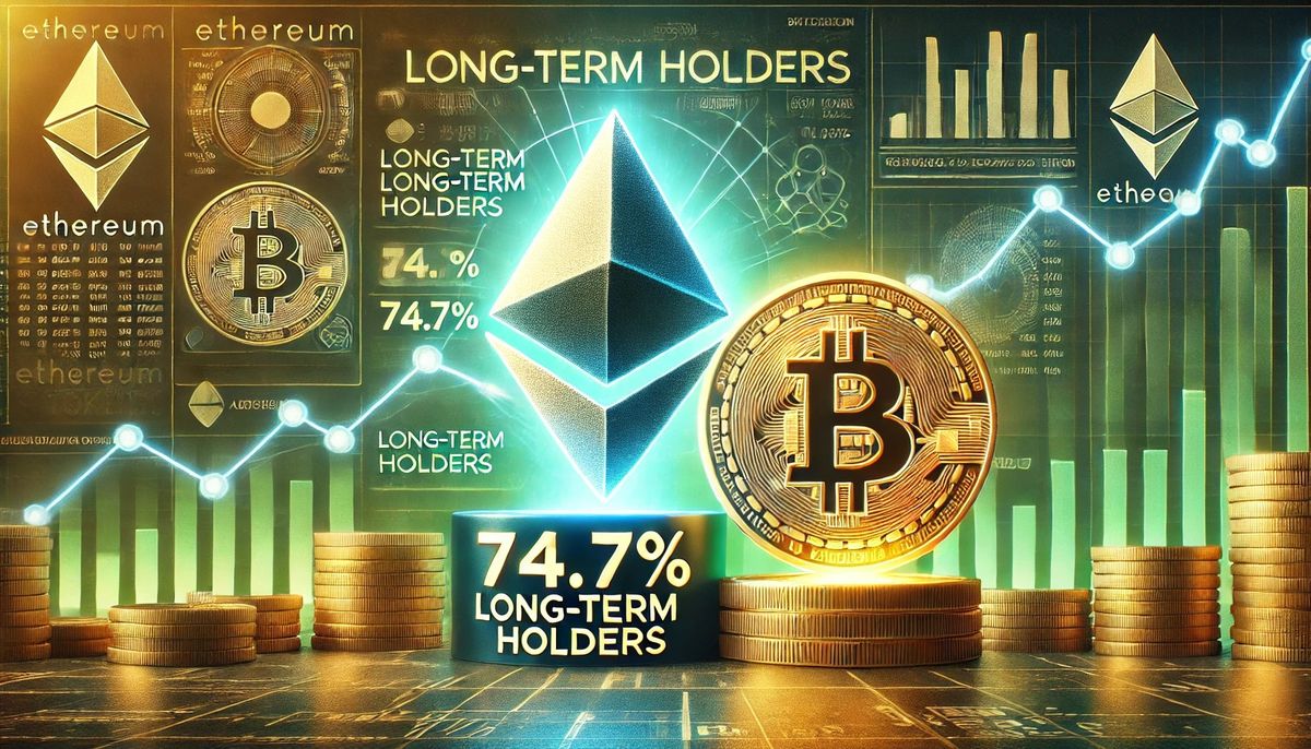 Ethereum Leads Bitcoin in Long-Term Holder Ratios – 74.7% Of ETH Addresses Hold Strong | Bitcoinist.com