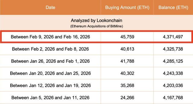 $91M Ethereum Buy: Bitmine Immersion Bets Big On ETH Even As Market Volatility Persists | Bitcoinist.com 2 Ethereum