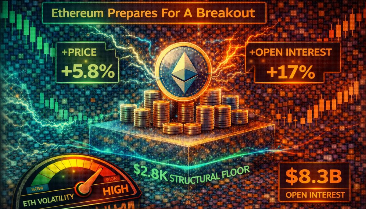 Ethereum Prepares For A Breakout: Price And Open Interest Signal Imminent Volatility | Bitcoinist.com Ethereum Prepares For A Breakout: Price And Open Interest Signal Imminent Volatility | Bitcoinist.com