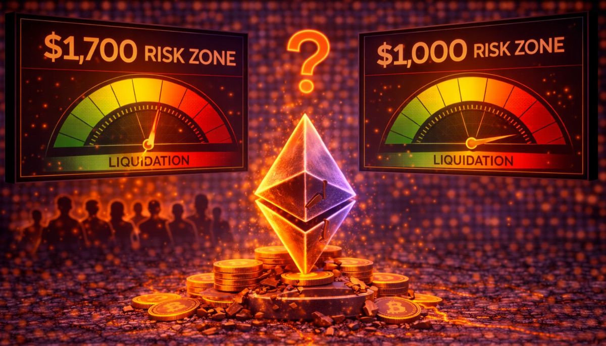Ethereum Faces Liquidation Zones: Large Holders Cluster Risk Levels Between ,700 And ,000 | Bitcoinist.com
